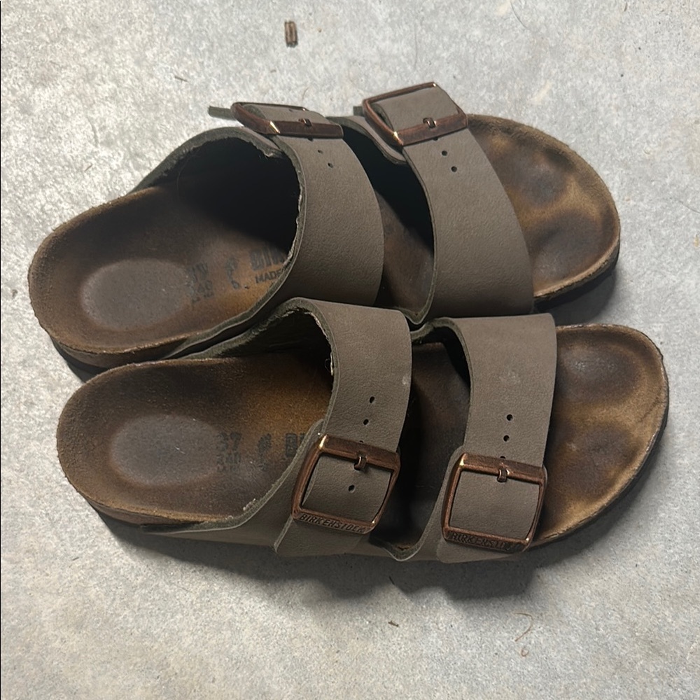 Casual Double Strap Sandals with Buckles